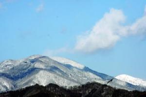 雪の大江山の画像