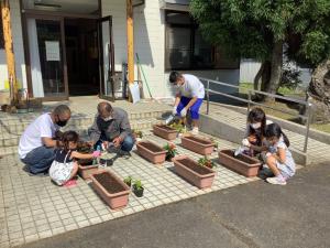 花植え１