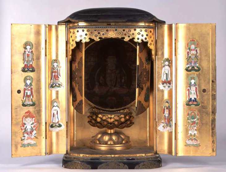 絹本著色虚空蔵菩薩像の画像１