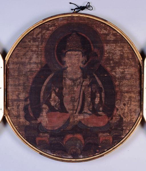 絹本著色虚空蔵菩薩像の画像２