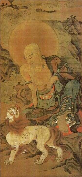 絹本著色十六羅漢像の画像５