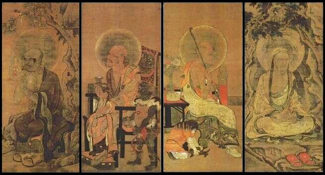 絹本著色十六羅漢像の画像７