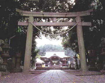一宮神社(堀)　石造鳥居の画像