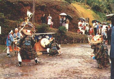 愛宕神社三岳練込太鼓の画像