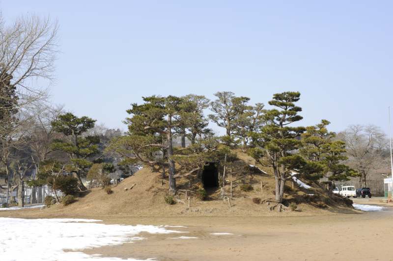 長者森古墳全景の画像