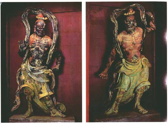 木造金剛力士像(威光寺)の画像