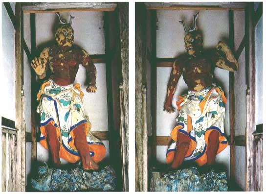 木造金剛力士像(観興寺)　の画像