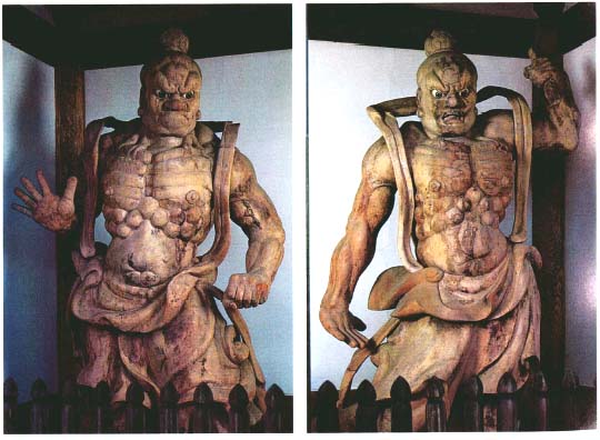 木造金剛力士像(観音寺)の画像