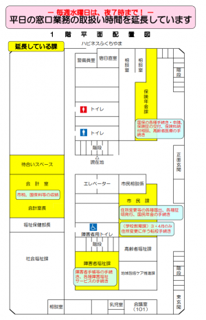 1階配置図