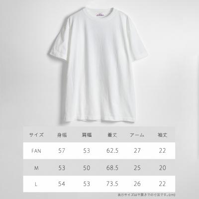 ミレニアム フォレストTシャツサイズ表