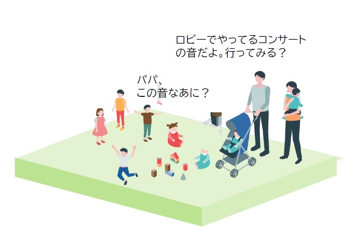 交流機能のイメージイラスト