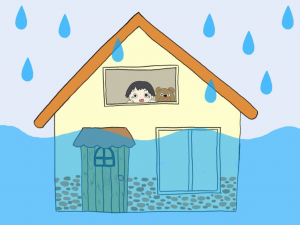 大雨・垂直避難編画像①