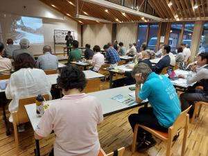 防災講座の全体の様子です