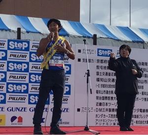 まついかずやさんのとうだんしゃしん