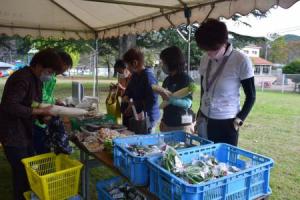 高原市コーナーの様子です