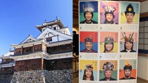 2024年夏時点の福知山城内の展示
