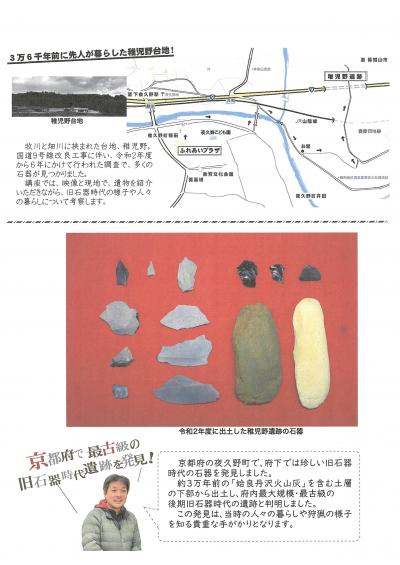 ふるさと講座夜久野学チラシの裏面です