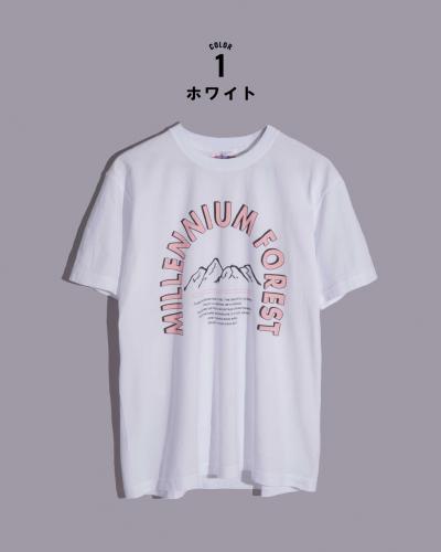 ミレニアムフォレストTシャツホワイトのイメージ