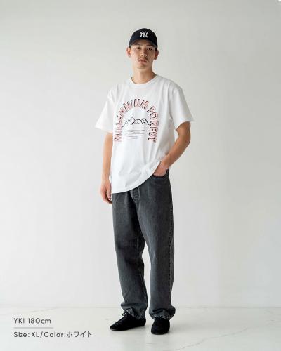 ホワイトの着用イメージ（メンズ）
