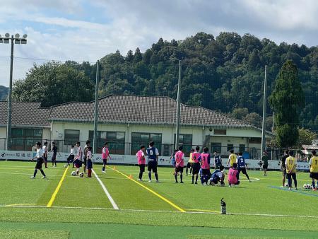 ホリデーサッカー練習風景