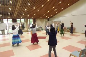 踊りの全体の様子です