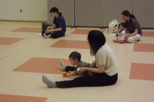 横から見たわくわく教室の様子です