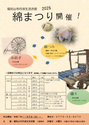 綿まつりポスター