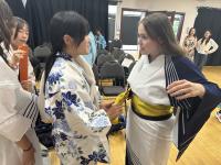 浴衣着付け