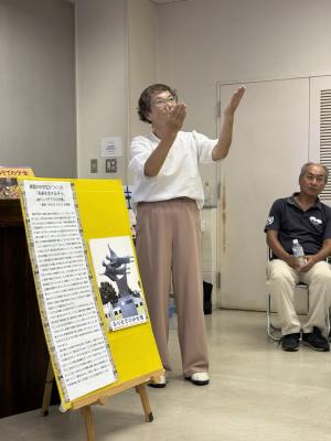 新庄さんの講演の様子