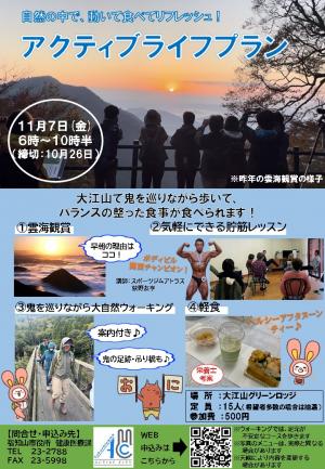 アクティブライフプランチラシ