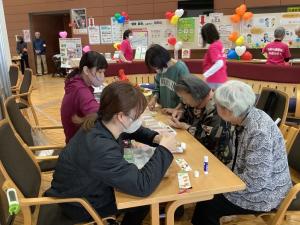 認知症啓発コーナーの様子です