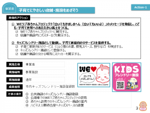 子育てにやさしい店舗・施設をめざそう