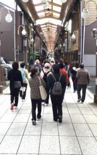 商店街ウォーキング