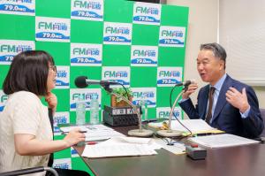 大橋一夫市長と能戸さん