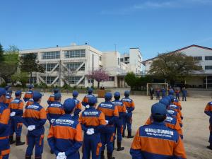 福知山市消防団任命辞令交付式