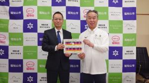 京都地方気象台長来訪