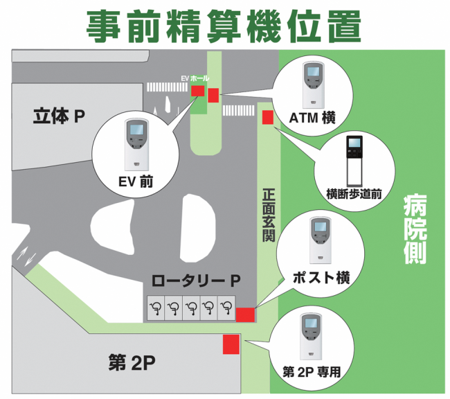 事前精算機位置