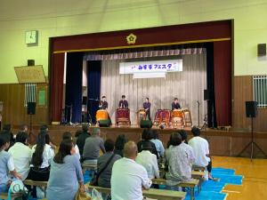 和太鼓の発表
