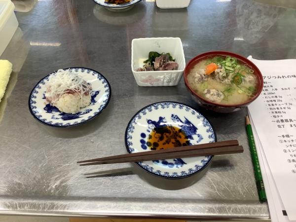出来上がった料理の写真です