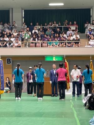 インターハイ(ソフトテニス女子)開会式2