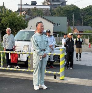 堤防清掃活動１
