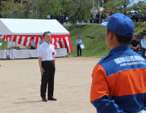 京都府消防操法大会