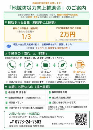 チラシ表面