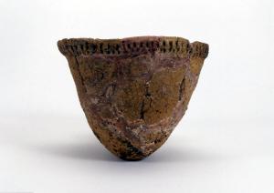 縄文土器深鉢の画像