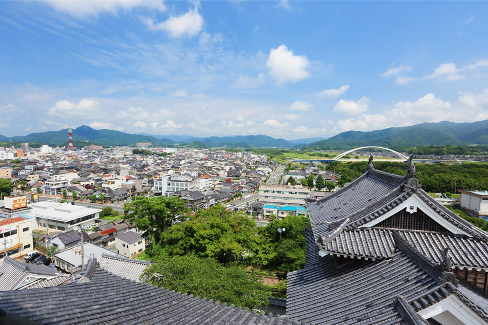 福知山の街の写真