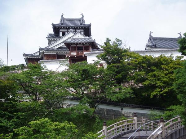 福知山市のシンボル　福知山城の写真