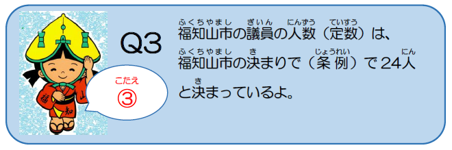 市議会クイズ