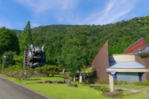 日本の鬼の交流博物館外観