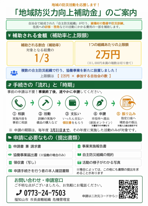 チラシ表面