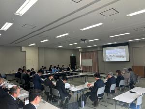 第4回福知山市大規模災害対応力強化検討会の様子